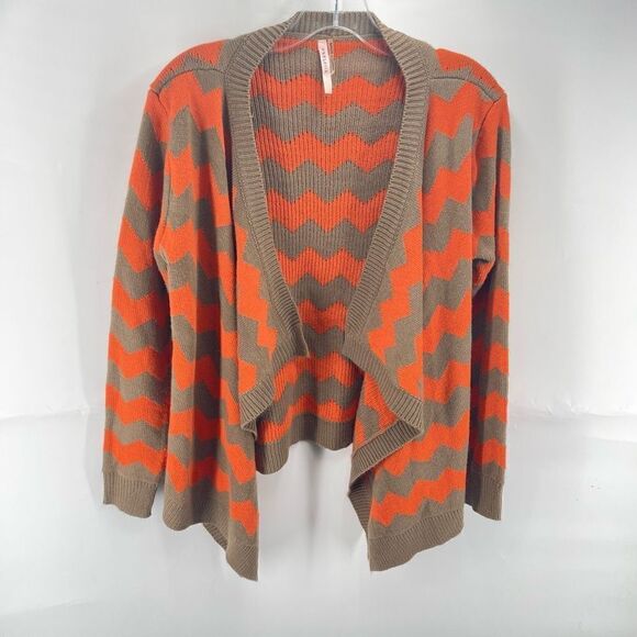 Ekklesia Women's Open-front Ribbed Knit Cardigan Free Size Small medium - Picture 4 of 12